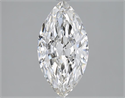 2.00 Carats, Marquise H Color, SI1 Clarity and Certified by GIA