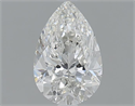 1.20 Carats, Pear H Color, SI2 Clarity and Certified by GIA