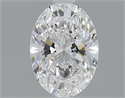 1.00 quilates, Ovalado , Color F, claridad VS1 y certificado por GIA