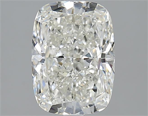 Picture of 2.51 Carats, Cushion J Color, SI1 Clarity and Certified by GIA
