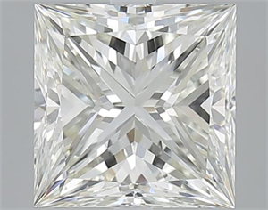 Picture of 3.01 Carats, Princess I Color, VS1 Clarity and Certified by GIA