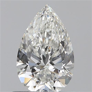 Picture of 0.60 Carats, Pear H Color, VS2 Clarity and Certified by GIA