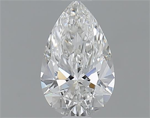 Picture of 0.50 Carats, Pear F Color, IF Clarity and Certified by GIA