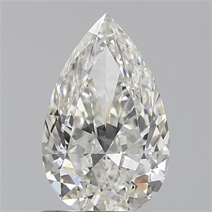 Picture of 0.90 Carats, Pear I Color, SI1 Clarity and Certified by GIA