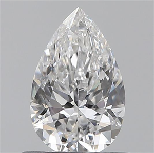 Picture of 0.60 Carats, Pear E Color, SI1 Clarity and Certified by GIA