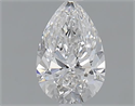 0.60 quilates, De pera , Color F, claridad VS2 y certificado por GIA
