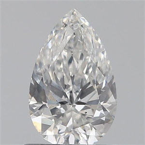 Picture of 0.71 Carats, Pear G Color, SI2 Clarity and Certified by GIA