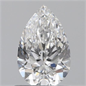 0.70 Carats, Pear E Color, VVS1 Clarity and Certified by GIA