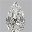 0.81 Carats, Pear I Color, VS2 Clarity and Certified by GIA