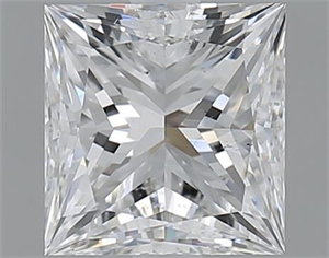 Picture of 1.20 Carats, Princess E Color, SI1 Clarity and Certified by GIA