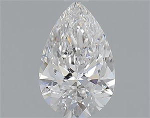 Picture of 0.80 Carats, Pear G Color, SI1 Clarity and Certified by GIA