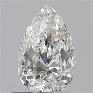 Picture of 0.50 Carats, Pear F Color, VVS1 Clarity and Certified by GIA