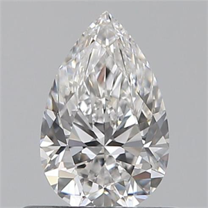Picture of 0.50 Carats, Pear F Color, VVS2 Clarity and Certified by GIA