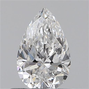 Picture of 0.51 Carats, Pear E Color, SI1 Clarity and Certified by GIA