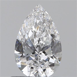 Picture of 0.60 Carats, Pear D Color, VS2 Clarity and Certified by GIA
