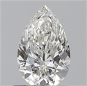 0.60 quilates, De pera , Color I, claridad SI2 y certificado por GIA