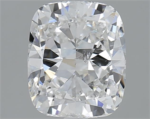 Picture of 2.01 Carats, Cushion E Color, SI2 Clarity and Certified by GIA