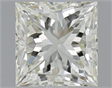 1.50 Carats, Princess L Color, VS1 Clarity and Certified by GIA