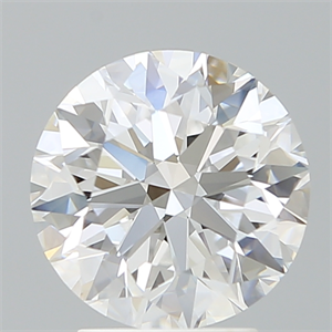 Picture of Lab Created Diamond 3.10 Carats, Round with Excellent Cut, D Color, VVS2 Clarity and Certified by IGI