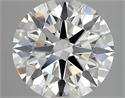 Del inventario de diamantes de laboratorio, 3.79 quilates, Redondo , Color E, claridad vvs1 y certificado IGI