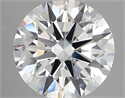 Del inventario de diamantes de laboratorio, 3.35 quilates, Redondo , Color E, claridad vvs1 y certificado IGI