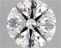 Del inventario de diamantes de laboratorio, 3.07 quilates, Redondo , Color D, claridad vvs2 y certificado IGI
