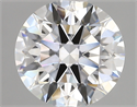 Lab Created Diamond 3.05 Carats, Round with ideal Cut, D Color, vvs1 Clarity and Certified by IGI