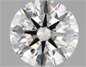 Lab Created Diamond 3.03 Carats, Round with excellent Cut, E Color, vs1 Clarity and Certified by GIA