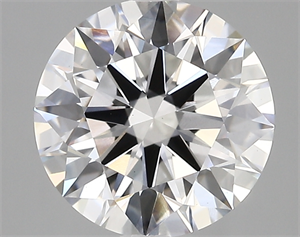 Picture of Lab Created Diamond 3.03 Carats, Round with excellent Cut, E Color, vs1 Clarity and Certified by GIA