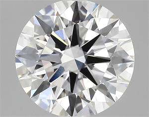 Picture of Lab Created Diamond 3.02 Carats, Round with ideal Cut, D Color, vvs2 Clarity and Certified by IGI