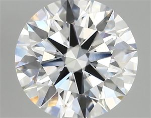 Picture of Lab Created Diamond 3.02 Carats, Round with ideal Cut, D Color, vvs2 Clarity and Certified by IGI