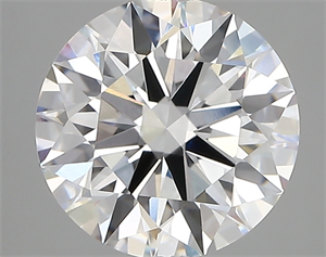 Picture of Lab Created Diamond 2.91 Carats, Round with ideal Cut, D Color, vvs1 Clarity and Certified by IGI