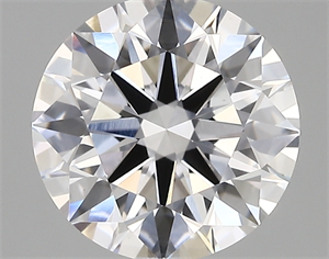 Picture of Lab Created Diamond 2.88 Carats, Round with excellent Cut, E Color, vs1 Clarity and Certified by GIA
