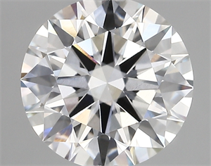 Picture of Lab Created Diamond 2.86 Carats, Round with ideal Cut, F Color, vvs2 Clarity and Certified by IGI