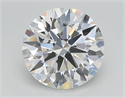 Del inventario de diamantes de laboratorio, 2.81 quilates, Redondo , Color E, claridad vvs2 y certificado IGI