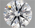 Lab Created Diamond 2.70 Carats, Round with excellent Cut, D Color, vs1 Clarity and Certified by GIA