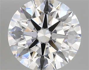 Picture of Lab Created Diamond 2.60 Carats, Round with ideal Cut, D Color, vvs1 Clarity and Certified by IGI