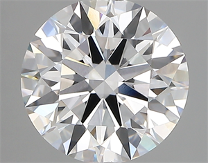 Picture of Lab Created Diamond 2.60 Carats, Round with ideal Cut, D Color, vvs1 Clarity and Certified by IGI