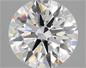 Del inventario de diamantes de laboratorio, 2.59 quilates, Redondo , Color E, claridad vvs1 y certificado IGI