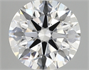 Del inventario de diamantes de laboratorio, 2.18 quilates, Redondo , Color D, claridad vvs2 y certificado IGI