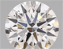 Lab Created Diamond 1.81 Carats, Round with ideal Cut, D Color, vvs1 Clarity and Certified by IGI