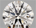 Lab Created Diamond 1.79 Carats, Round with ideal Cut, D Color, vvs1 Clarity and Certified by IGI