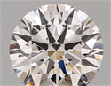 Del inventario de diamantes de laboratorio, 1.41 quilates, Redondo , Color D, claridad vvs2 y certificado IGI