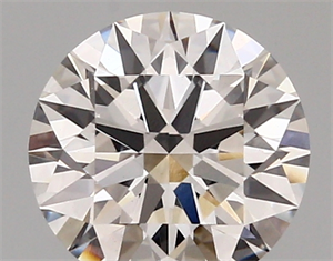 Picture of Lab Created Diamond 1.41 Carats, Round with ideal Cut, D Color, vvs2 Clarity and Certified by IGI