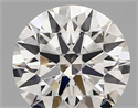 Del inventario de diamantes de laboratorio, 1.35 quilates, Redondo , Color E, claridad vvs2 y certificado IGI