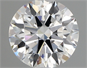 Lab Created Diamond 1.18 Carats, Round with ideal Cut, D Color, vvs2 Clarity and Certified by IGI