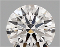Lab Created Diamond 1.18 Carats, Round with ideal Cut, D Color, vvs2 Clarity and Certified by IGI