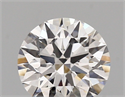 Lab Created Diamond 1.17 Carats, Round with ideal Cut, D Color, vvs1 Clarity and Certified by IGI