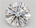 Del inventario de diamantes de laboratorio, 0.96 quilates, Redondo , Color D, claridad vvs2 y certificado IGI