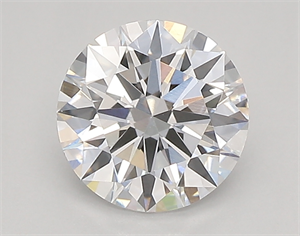Picture of Lab Created Diamond 0.94 Carats, Round with ideal Cut, D Color, vvs2 Clarity and Certified by IGI